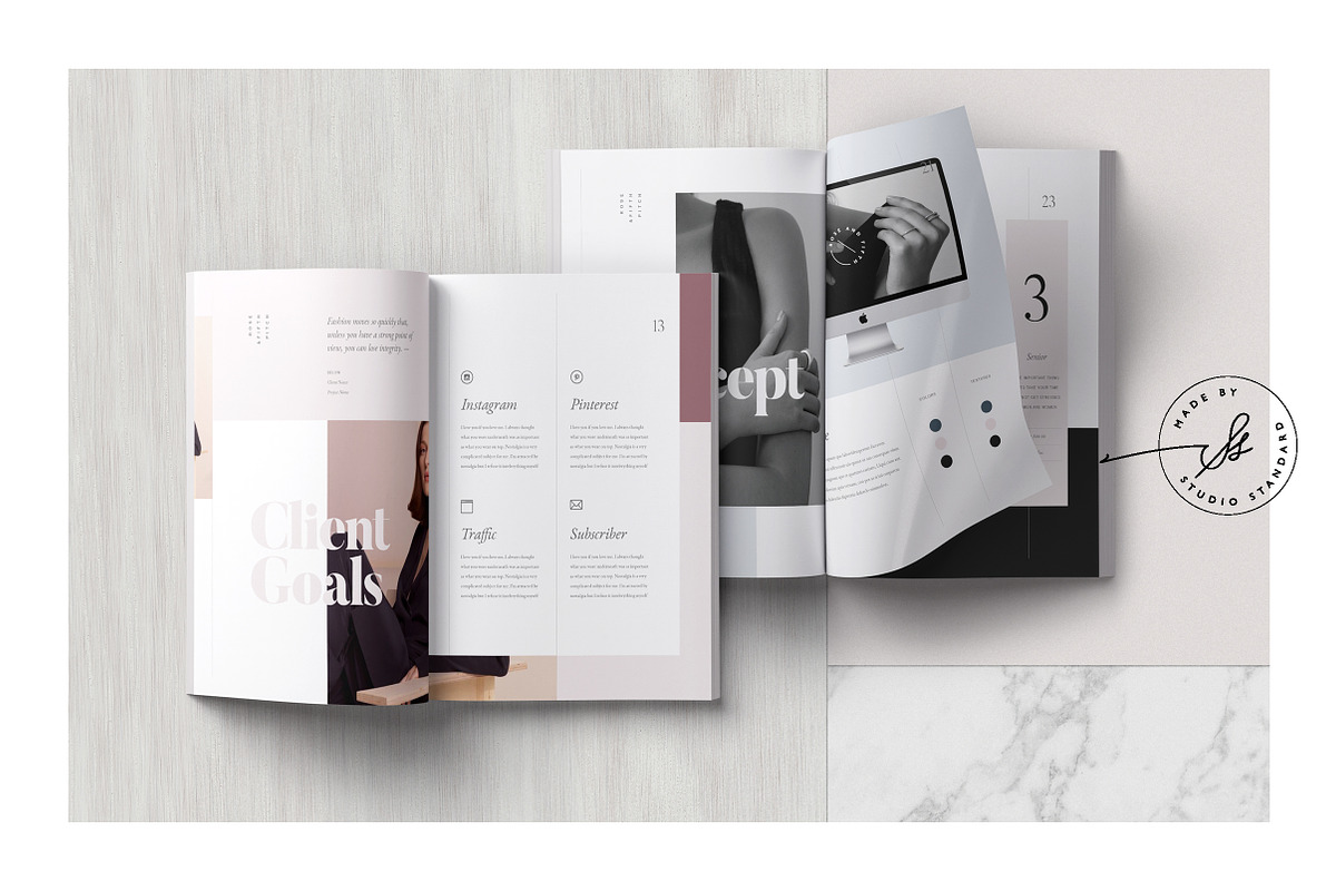 ROSE — Creative Pitch, a Brochure Template by Studio Standard (Photo 8 of 12)