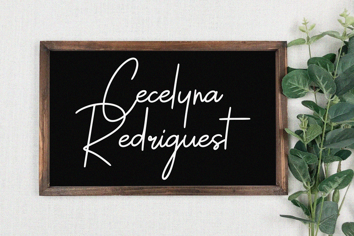 Sallyna Cattalya, a Script Font by Essentials Studio (Photo 4 of 8)