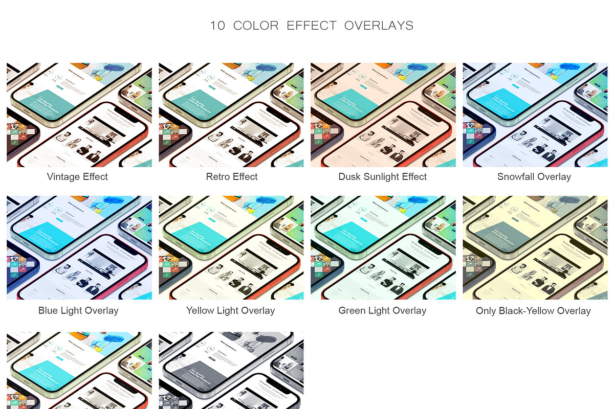 ALL 3D iPHONE MOCK-UP BUNDLE VOL-2, an iPhone Mockup by Graphicsworld125 (Photo 18 of 20)