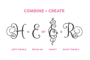 WAW Monogram Font