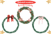 Rustic Christmas Watercolor DIY Set, a Decorative Illustration by Sha1nee (Thumbnail 5 of 5)