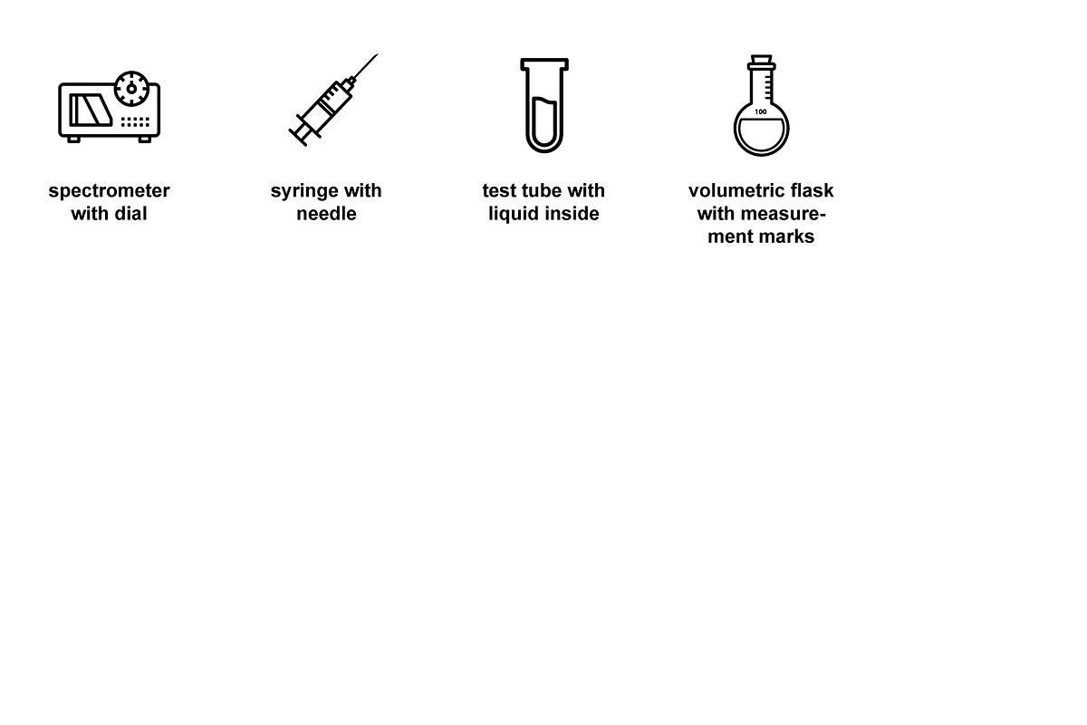 Optical laboratory Icon Set, an Outline Icon by Nurlan's shop (Photo 6 of 6)