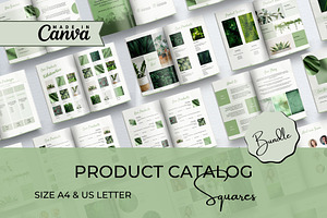 Product Catalog Canva Template