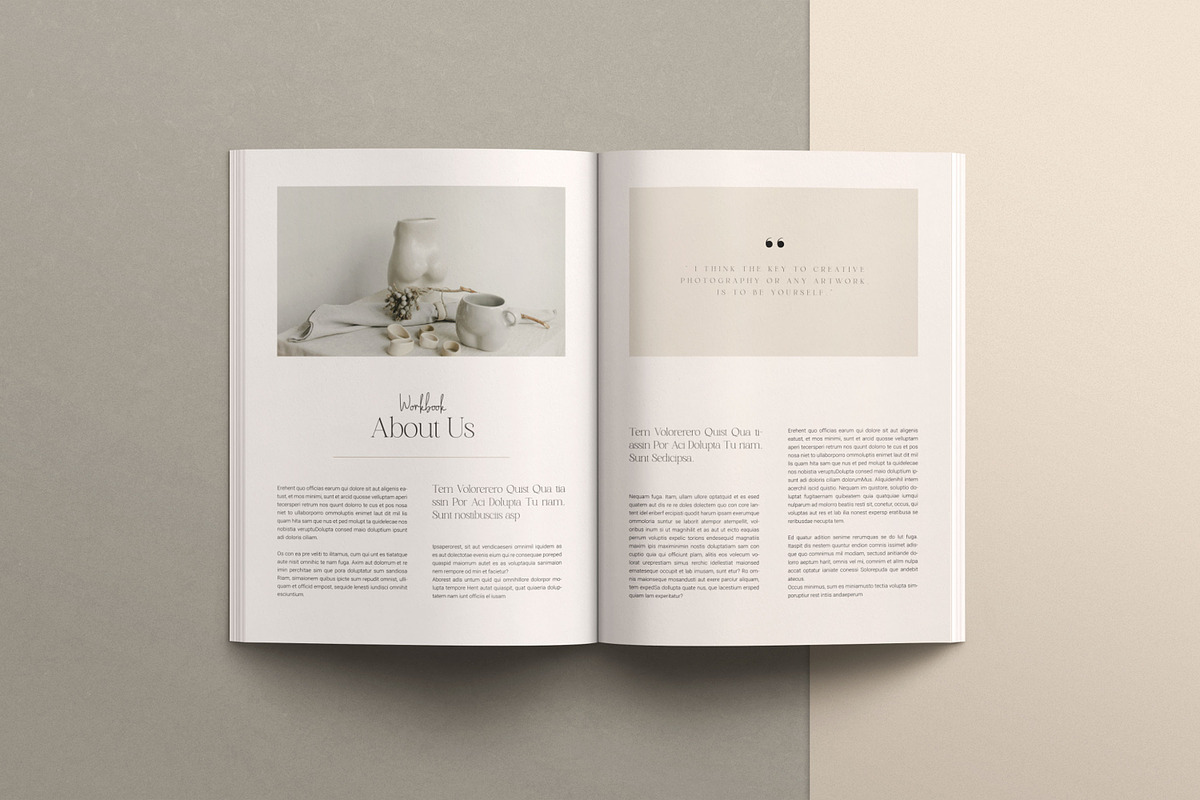Course Workbook Template CANVA, a Magazine Template by creathrivestudio (Photo 14 of 17)