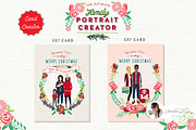 Christmas - Family Portrait Creator, an Illustration by Lauren Lesley Studio (Thumbnail 8 of 14)