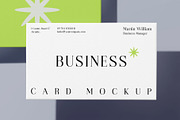 Business Card Mockup, a Product Mockup by MockupCraft (Thumbnail 4 of 4)
