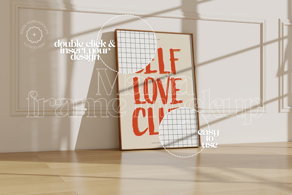 MARIA | Minimalist Frame Mockup Set, a Household Mockup by SoleilHomeMockups (Photo 2 of 16)