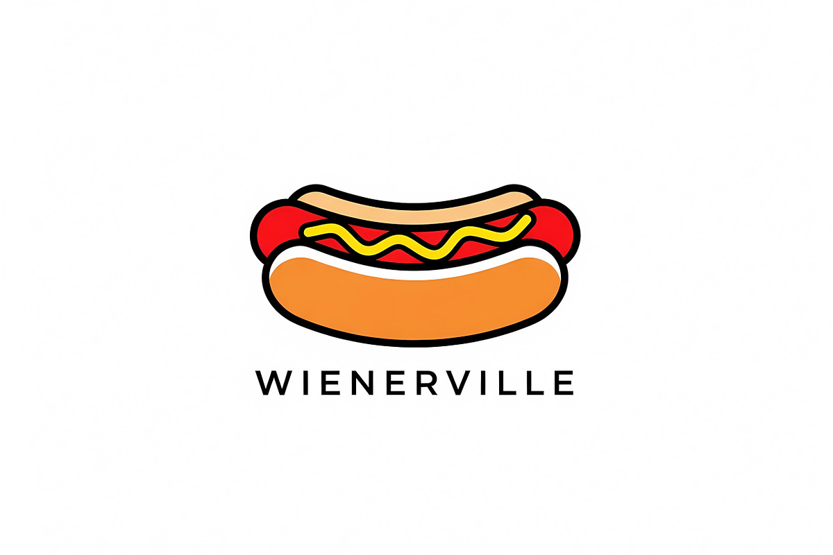 Wienerville Hot Dog, a Branding & Logo Template by Logocreative (Photo 2 of 2)