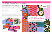 Bold Floral Clipart, a Decorative Illustration by FINEAPPLE (Thumbnail 5 of 6)