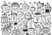Cute doodle cartoon coffee shop, a Food Illustration by Voodz_shop (Thumbnail 3 of 3)
