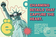 Derian 3D, a Sans Serif Font by Craft Supply Co. (Thumbnail 6 of 8)
