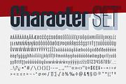 Alterhard Condensed Strict Font, a Sans Serif Font by popskraft (Thumbnail 5 of 10)