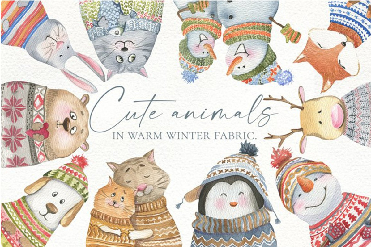 Whole Shop Bundle, an Animal Illustration by Love Watercolor Store (Photo 10 of 38)