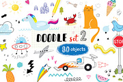 doodle set 2 (80 objects), an Outline Icon by artnLera (Thumbnail 1 of 2)