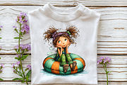 Whimsical Patriotic Fairy Clipart, an Illustration by OK Design (Thumbnail 6 of 6)
