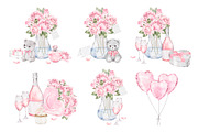 Saint Valentine's Day clipart, a Seasonal Illustration by Eves_Aquadreams (Thumbnail 6 of 15)