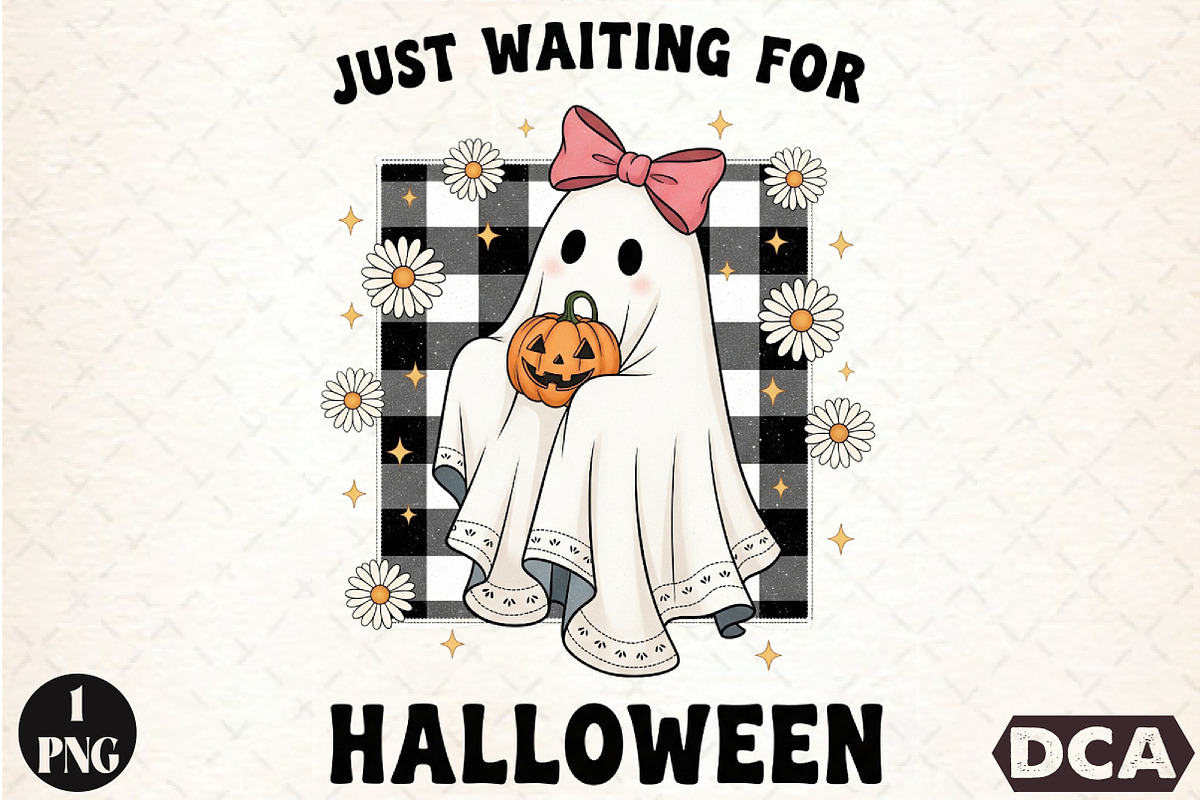 Cute Lace Ghost Png, Boo Ghost Png, an Illustration by DreamCafeArt (Photo 1 of 7)