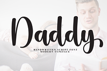 Daddy | Script Font