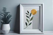 PSD Frame Mockup, Grey Wall Art, a Print Template by Ali's Designs (Thumbnail 3 of 4)