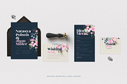 Delicate Wedding Invitation Set, an Invitation Template by Azka Creative (Thumbnail 2 of 6)