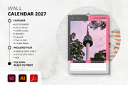 Wall Calendar 2027 Template, a Stationery Template by MstArtwork (Thumbnail 4 of 7)