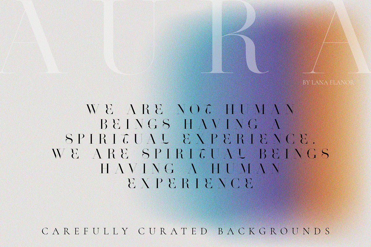 AURA gradient collection, a Texture Graphic by Lana Elanor (Photo 3 of 14)