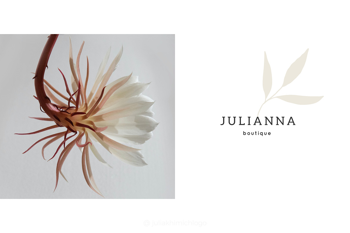 Logo Pack Volume 18. Florals, a Branding & Logo Template by Mint Air Studio (Photo 9 of 21)