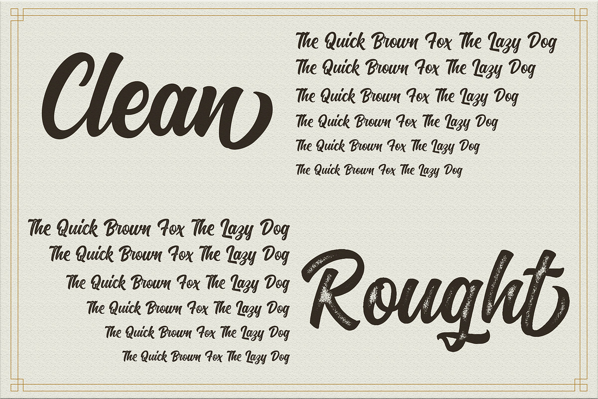 Kaktoes Script Font preview 8