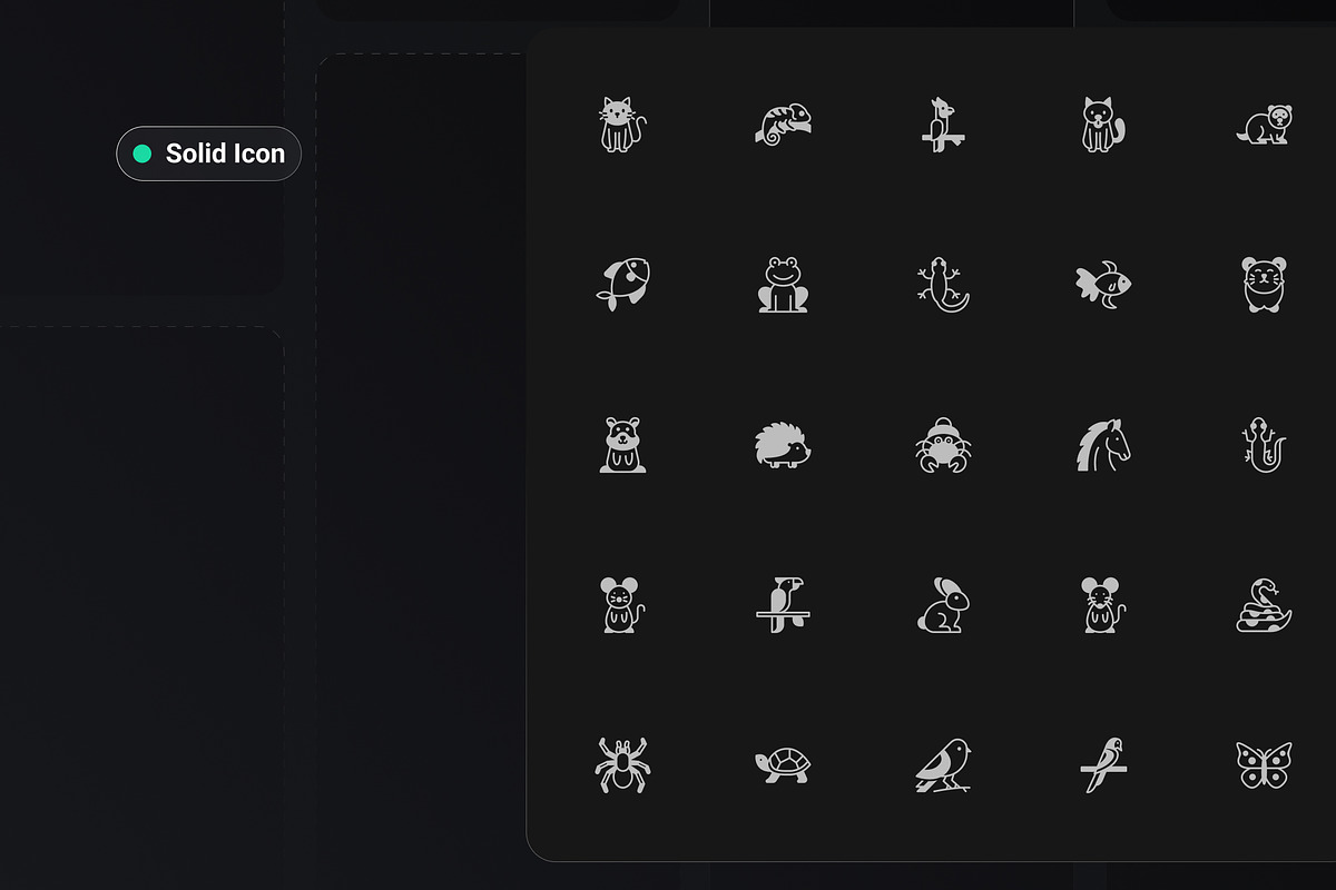 Adorable Pet Icons Collection, an Icon by Yasa Design Studio (Photo 3 of 4)
