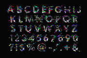 Glitch Font, a Sans Serif Font by Handmadefont (Thumbnail 2 of 10)