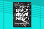 Blue Soak Display Water Font, a Font by PutraCetol Studio (Thumbnail 3 of 5)