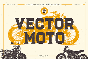 VECTOR MOTO HAND DRAWN BUNDLE 2.0