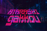 Cas Kirigami Oriental Typeface, a Sans Serif Font by Casloop Studio (Thumbnail 8 of 15)