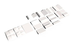 Clean Paper 3D Model 17 things, an Object 3D Model by Casa Mandarina