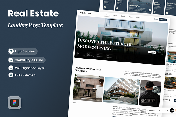 Equestria - Real Estate Landing Page preview 5