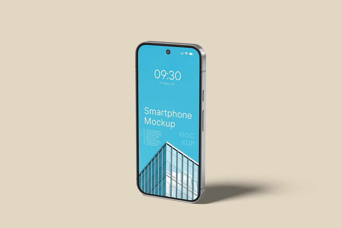 Smartphone Mockup, a Device Mockup by Amigos__46 (Photo 3 of 6)