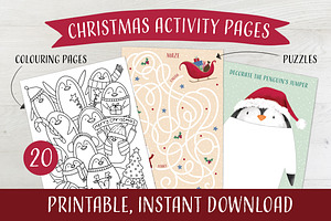 Christmas Activity Pages - Download