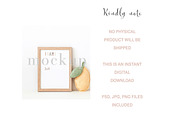 Cute Nursery Frame Mockup Lemon Kids, a Print Template by BirdieFrames (Thumbnail 3 of 3)