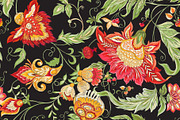 Jacobin Embroidery Pattern, a Pattern Graphic by Elen-Lane (Thumbnail 2 of 5)