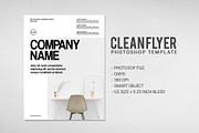 Clean Flyer Design Template, a Flyer Template by Medianeka (Thumbnail 3 of 3)