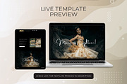 Debutant Birthday Canva Landing Page, a Landing Page Template by Kromatic Design Studio (Thumbnail 14 of 20)