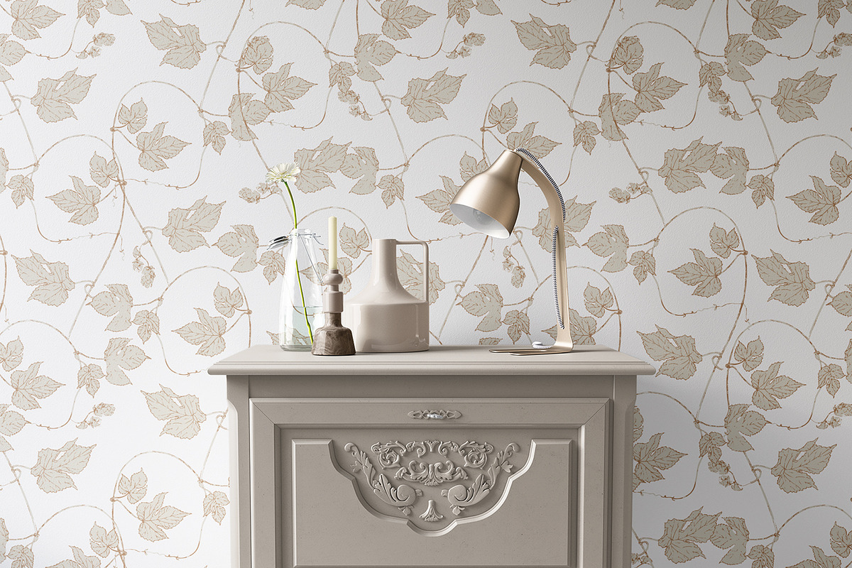 Subtle Foliage, a Wallpaper Graphic by MalyskaStudio (Photo 10 of 14)