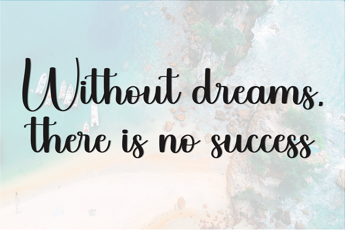 The Secret, a Handwritten Font by FreshTypeINK (Photo 8 of 8)