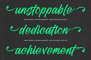 Juntink Sunday Bold Calligraphy Font, a Script Font by stylishtype.co (Thumbnail 7 of 20)