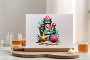 Whimsical Summer Clipart Bundle., an Illustration by SVGArt (Thumbnail 6 of 9)
