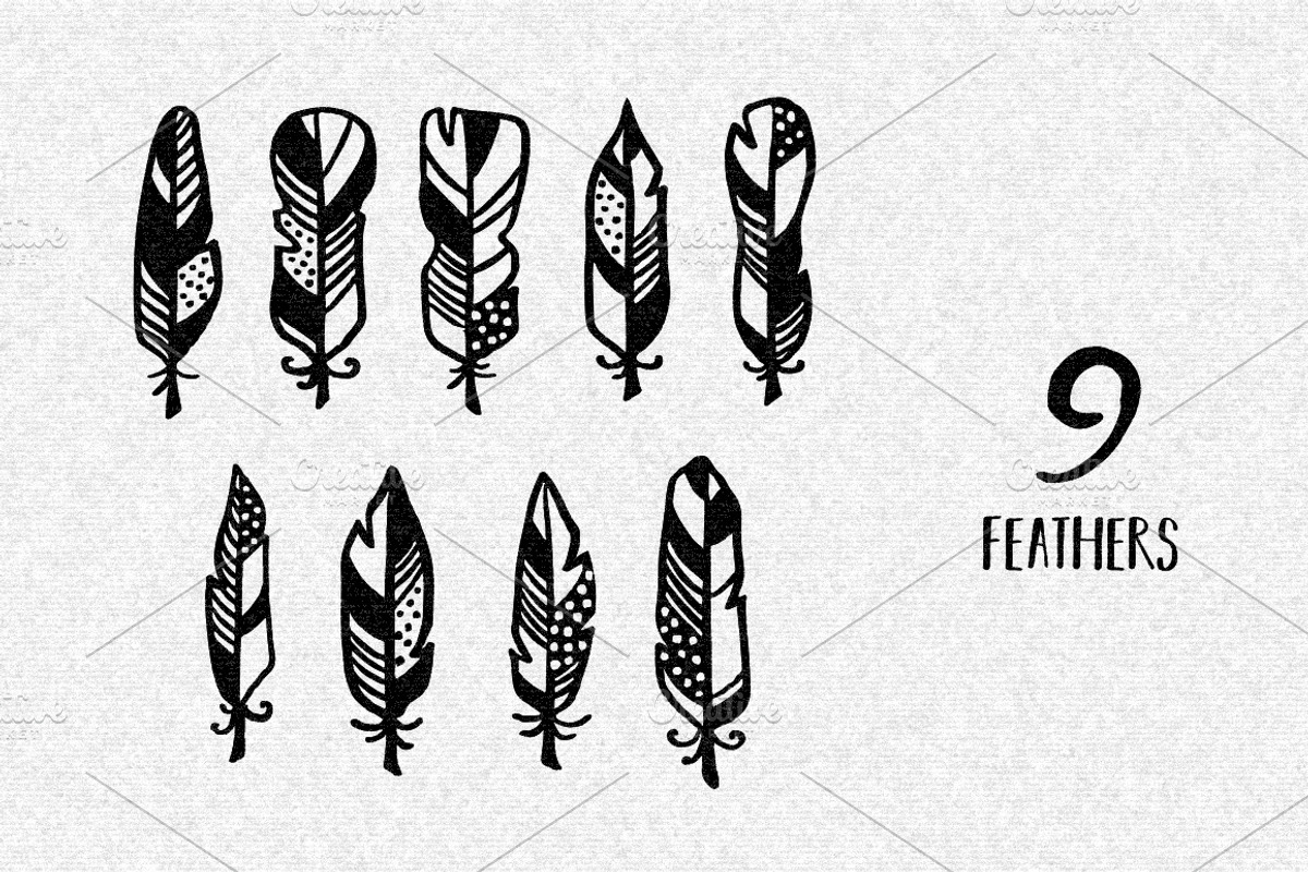 Scandinavian Design Elements Set, a Decorative Illustration by Chelovector (Photo 3 of 10)