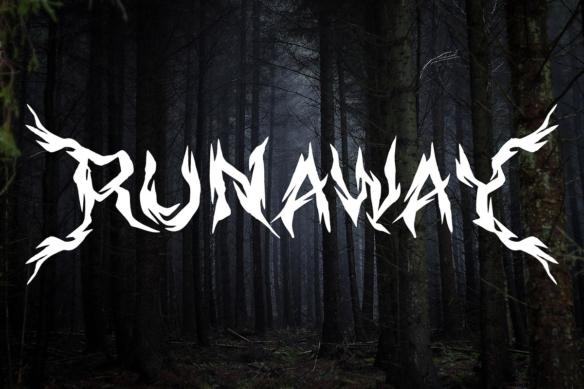 Night Scream, a Handwritten Font by Ditatype (Photo 6 of 10)
