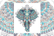 Ethnic Collection: Elephant, an Animal Illustration by ArtoJoy (Thumbnail 3 of 5)
