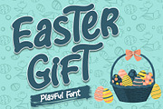Easter Gift - Display Font, a Handwritten Font by alifryanzulfikar (Thumbnail 1 of 8)