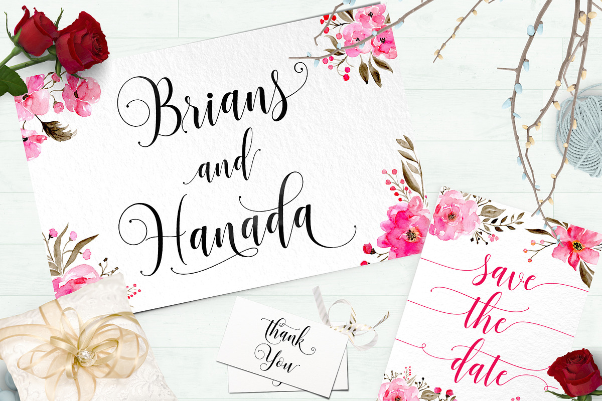 Sadhira Script, a Script Font by Barland Design (Photo 10 of 13)